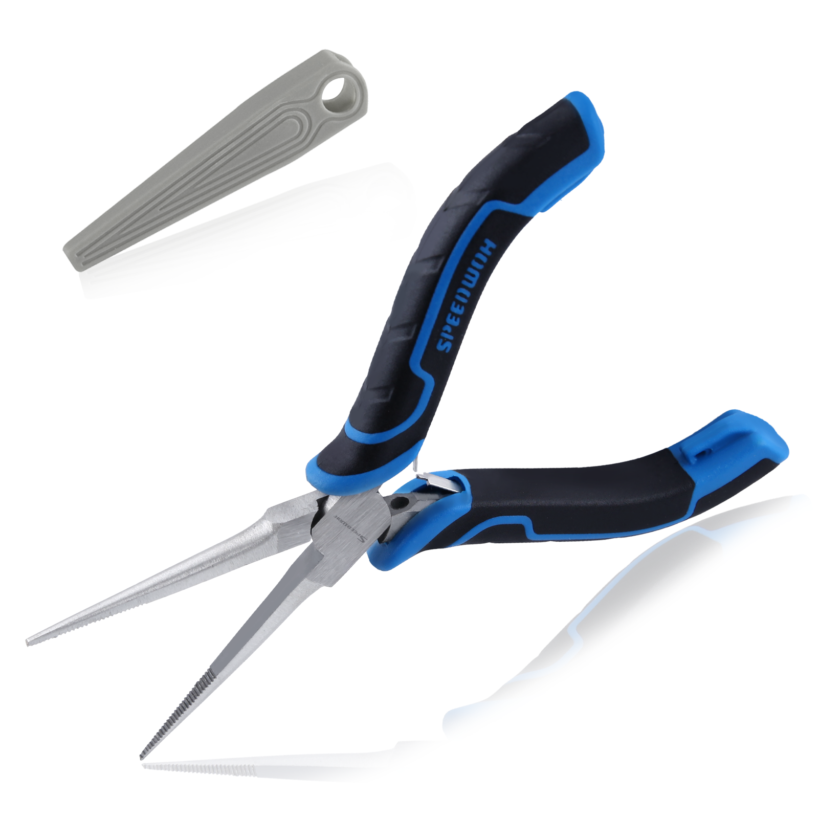 SPEEDWOX 미니 니들 노즈 플라이어와 보호 커버 니들 노즈 플라이어로 톱니 모양의 턱, 보석 제작 미니 정밀 와이어 루프 미세 플라이어, 와이어 굽힘 작은 물체 그립 제작 7,860원