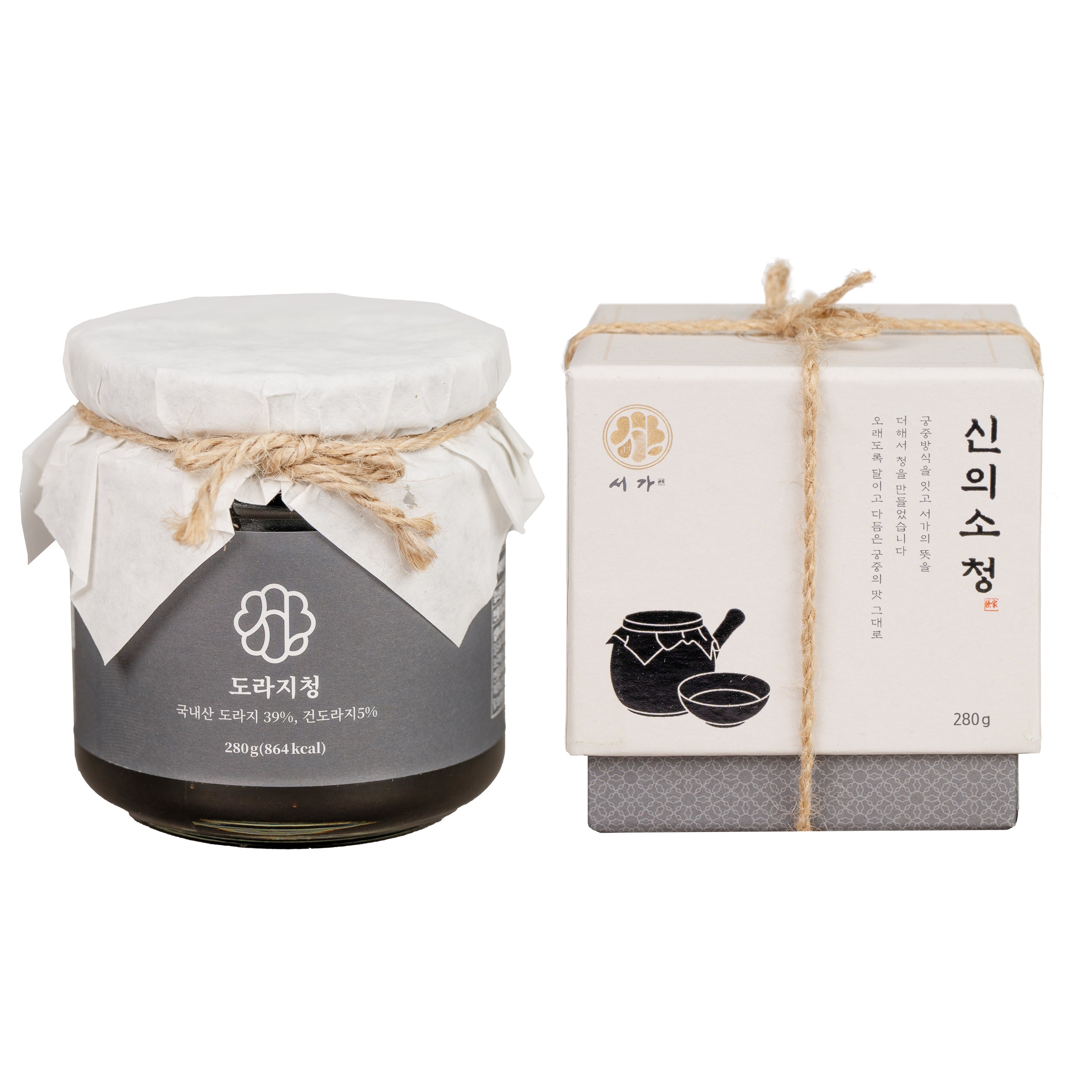 궁중비법 서가 국산 도라지청 연말연시 부모님선물 명절 단체 선물, 1개, 280g 39,800원