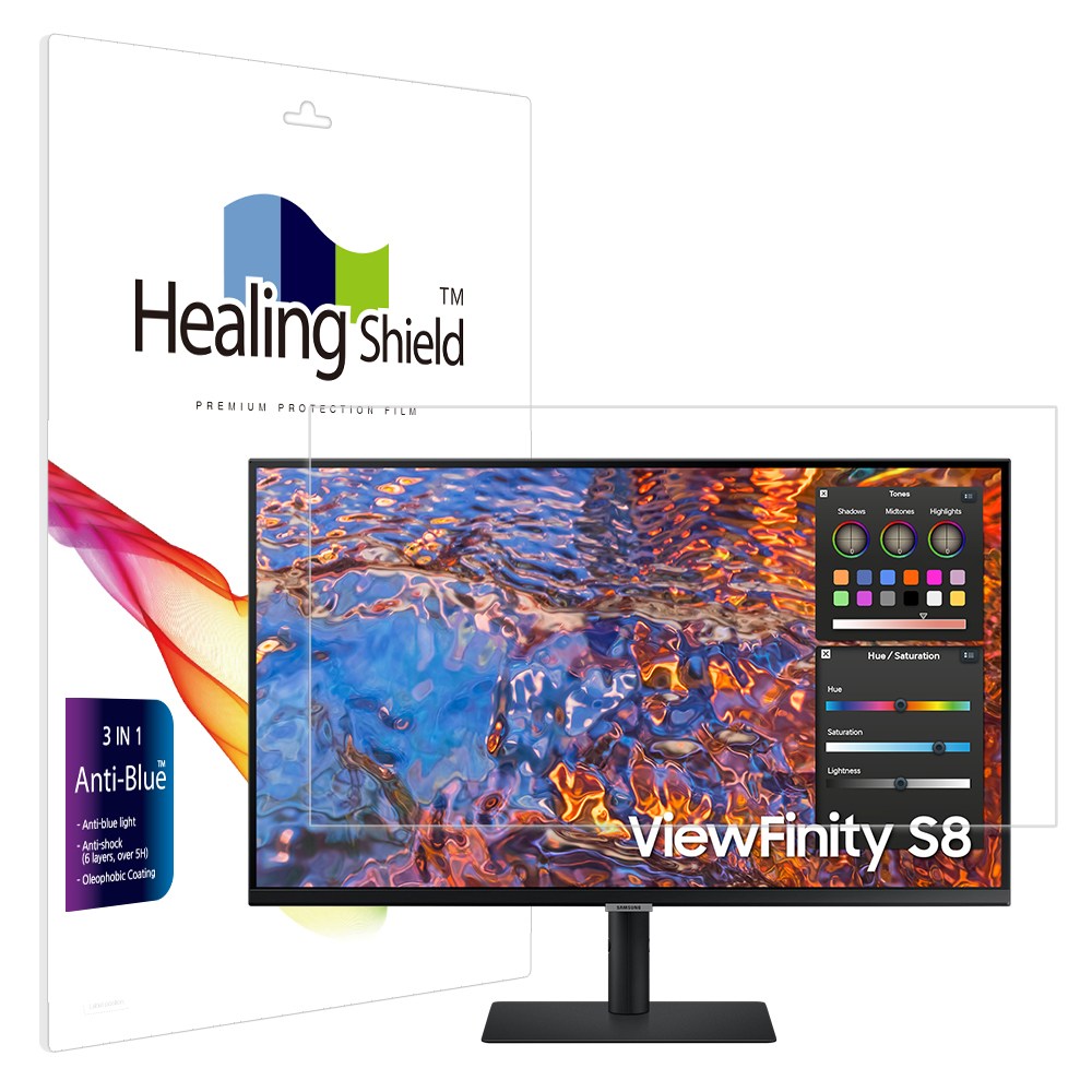 힐링쉴드 삼성 4K 뷰피니티 S8 LS32B800P 블루라이트차단 액정보호필름 78,120원