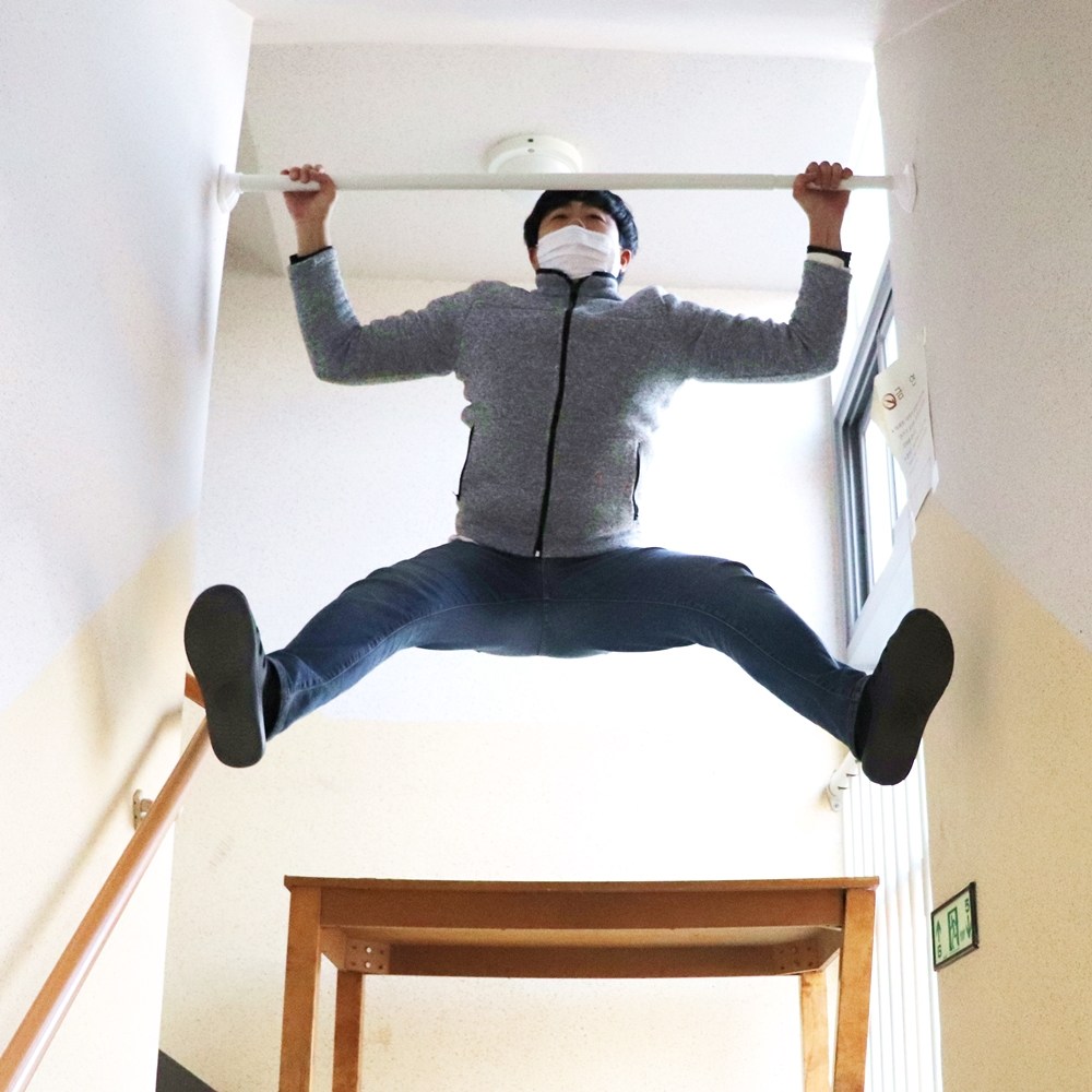 온새미로 커튼봉 압축봉 스프링 길이조절 무타공 커튼달기 70cm~410cm, 단일색상 24,900원