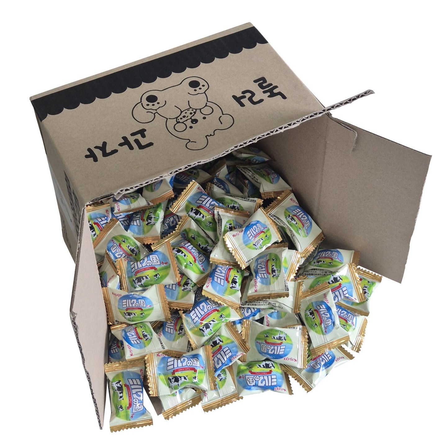 [놀러과자] 카수가이 밀크 노 쿠니 사무실 간식 대용량 개별포장, 6g, 100개 17,250원