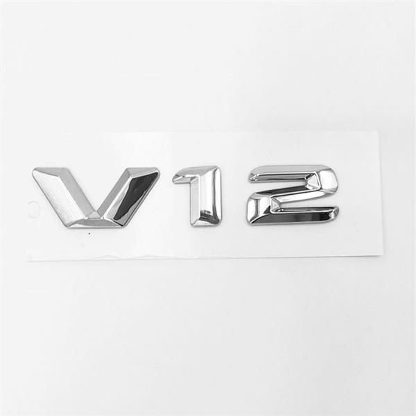 [모터스파이] 벤츠 호환 S클래스 W222 마이바흐 V12 휀다 트렁크 엠블럼 S650 S560 S580, V12 크롬 8,500원