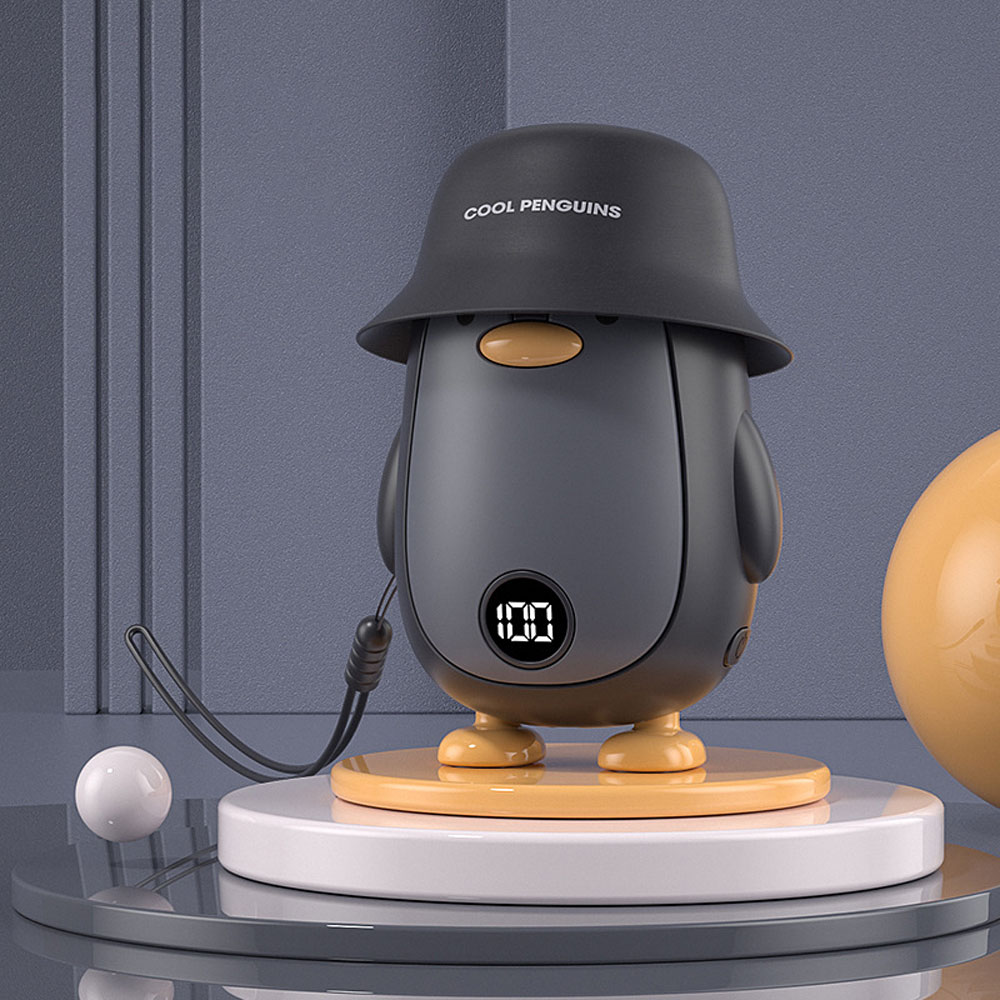 귀여운 팽귄 USB 손난로 보조배터리, 팽귄손난로 블랙 19,900원