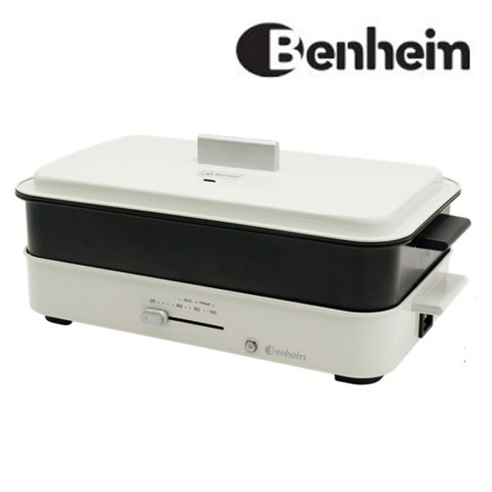 벤하임 전기그릴 BER-04-001강력화력 4중열선 2in1 멀티 뚜껑포함 구이및전골 분리형팬 41,900원