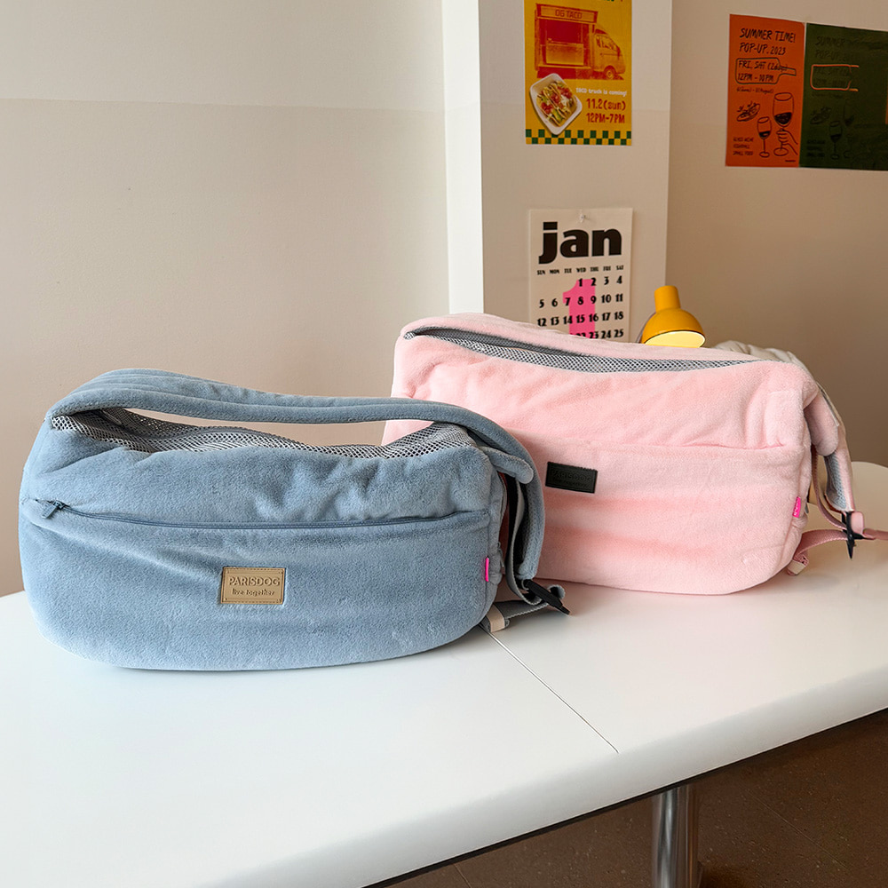패리스독 베이직스코지슬링백 강아지가방 애견캐리어, 1개, 블루 34,900원