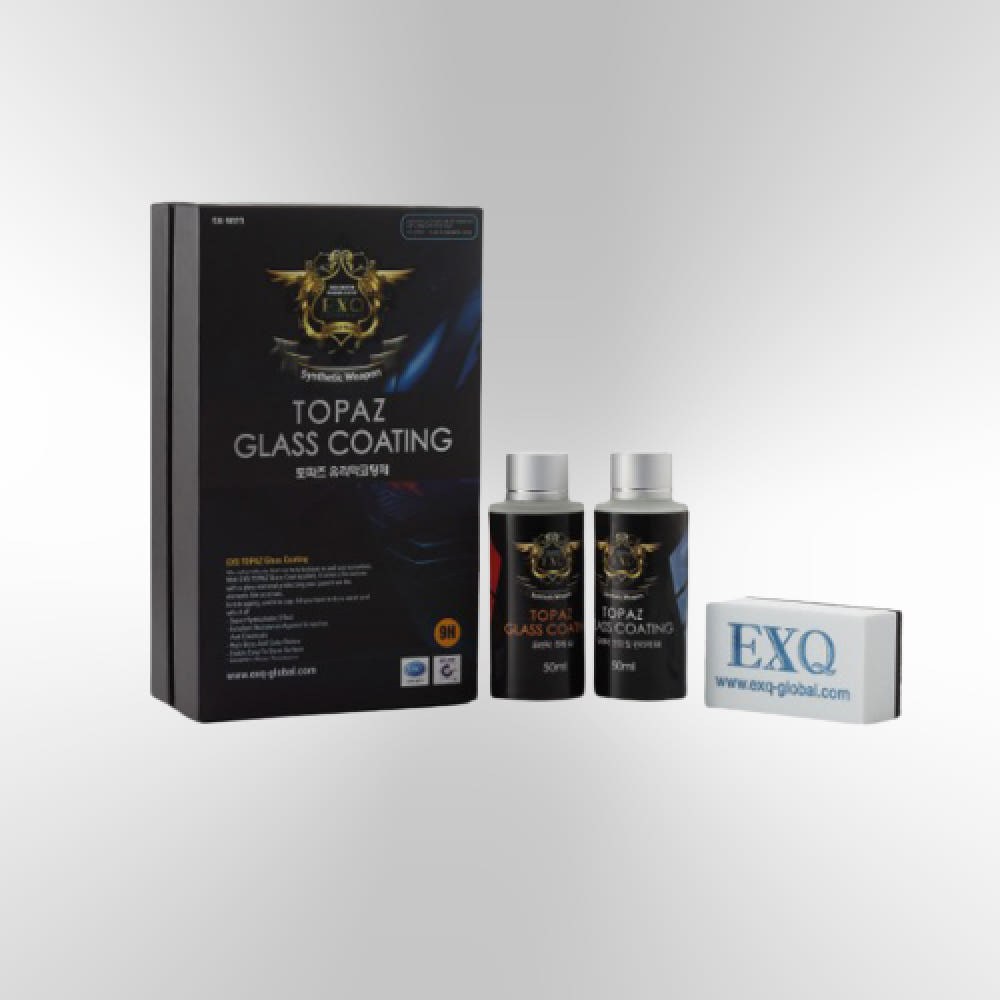 EXQ 이엑스큐 토파즈 PN9023 유리막 코팅제 50ml 2개 이중보호 9H 경도 110,000원