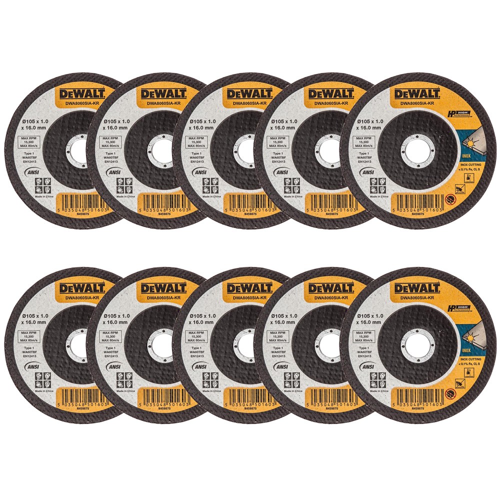 디월트 4인치 그라인더날 절단석 1통 25장 디월트절단석 6,230원