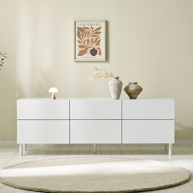 심플 거실장 방문설치, 화이트 213,000원