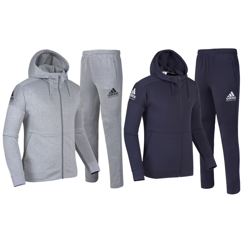 아디다스 컴뱃스포츠 마샬아츠 남녀공용 후드 트레이닝복 세트 TR70 MJ NA 트랙탑 후드집업 트랙수트 129,000원