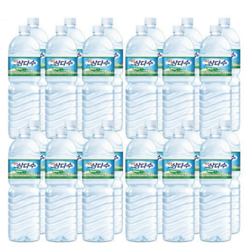 제주 삼다수 500ml X 80병(유/무라벨 랜덤배송), 24개, 2L 27,590원