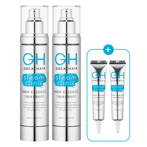 [공식판매처] 그레이트헤어 손상모 노워시 단백질 헤어 팩 트리트먼트 더블세트(100ml x 2), 100ml, 2개 60,000원