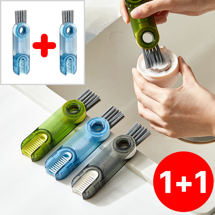 새로하 3in1 텀블러 세척솔 실리콘, 2개, 블루 10,000원