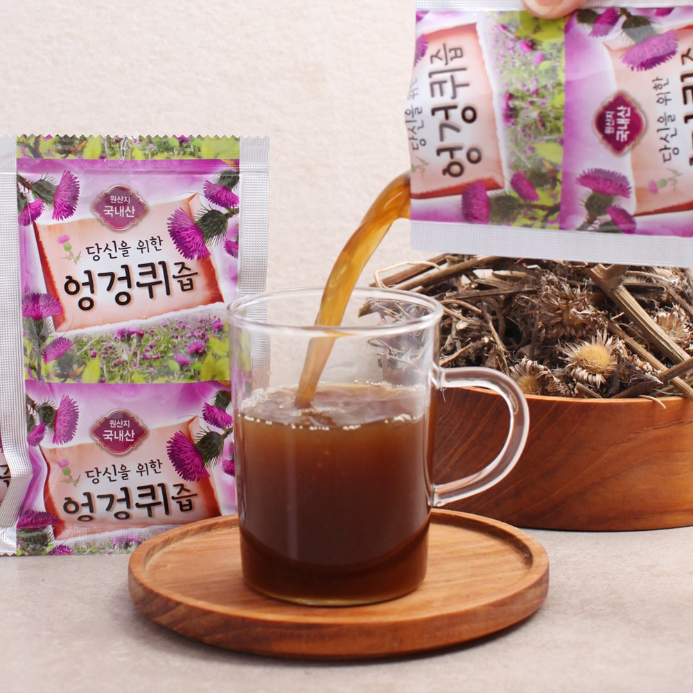 [유환가] 진짜 엉겅퀴즙 100% 90ml 60포,120포,180포 믿고 먹을 수 있는 청정지역 엉겅퀴, 180개, 5.4L 139,000원