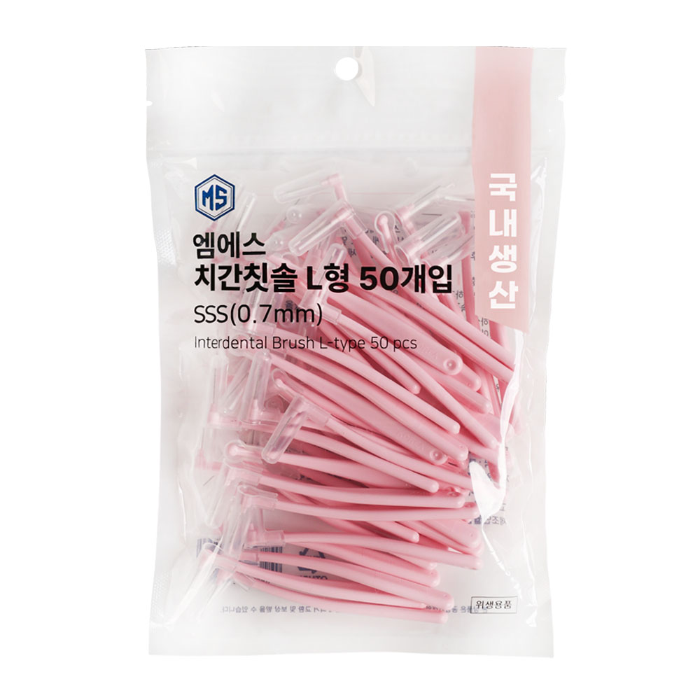 엠에스덴탈 L형 치간칫솔 SSS 8,900원