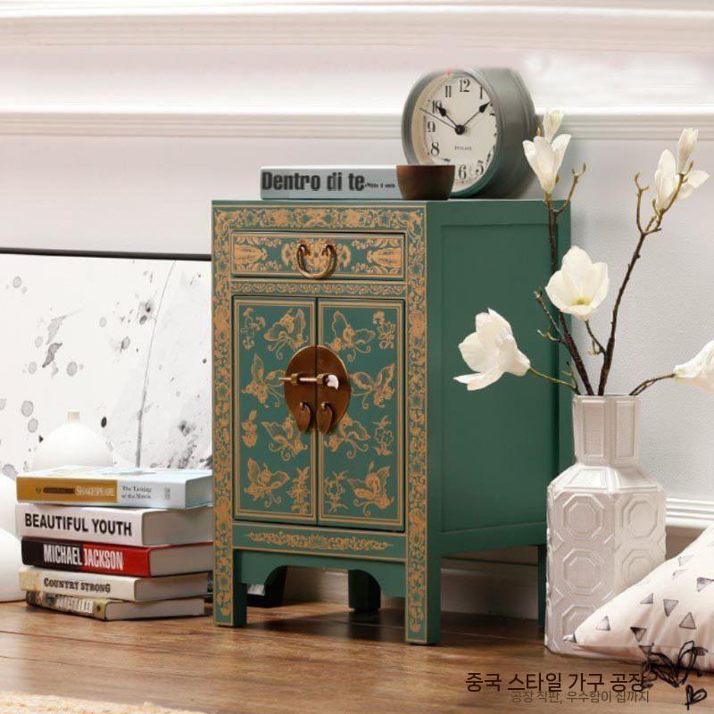 OBLY 엔틱협탁 원목협탁 엔틱 빈티지가구 원목 267,800원