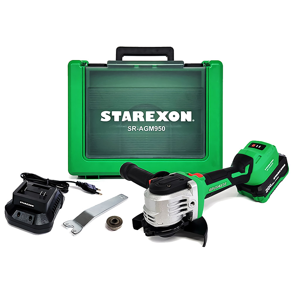 스타렉슨 무선 충전 그라인더세트 SR-AGM950 무선앵글 199,000원