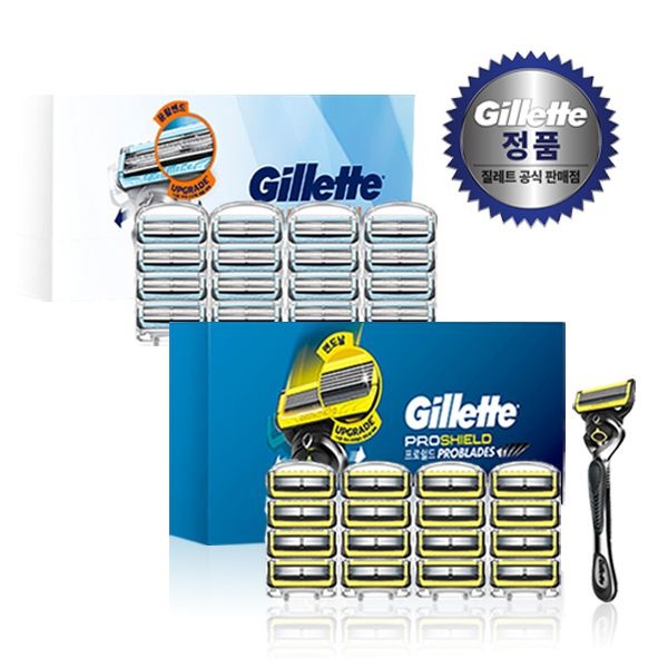 질레트 2024 프로쉴드/스킨텍 면도날 16입 103,300원