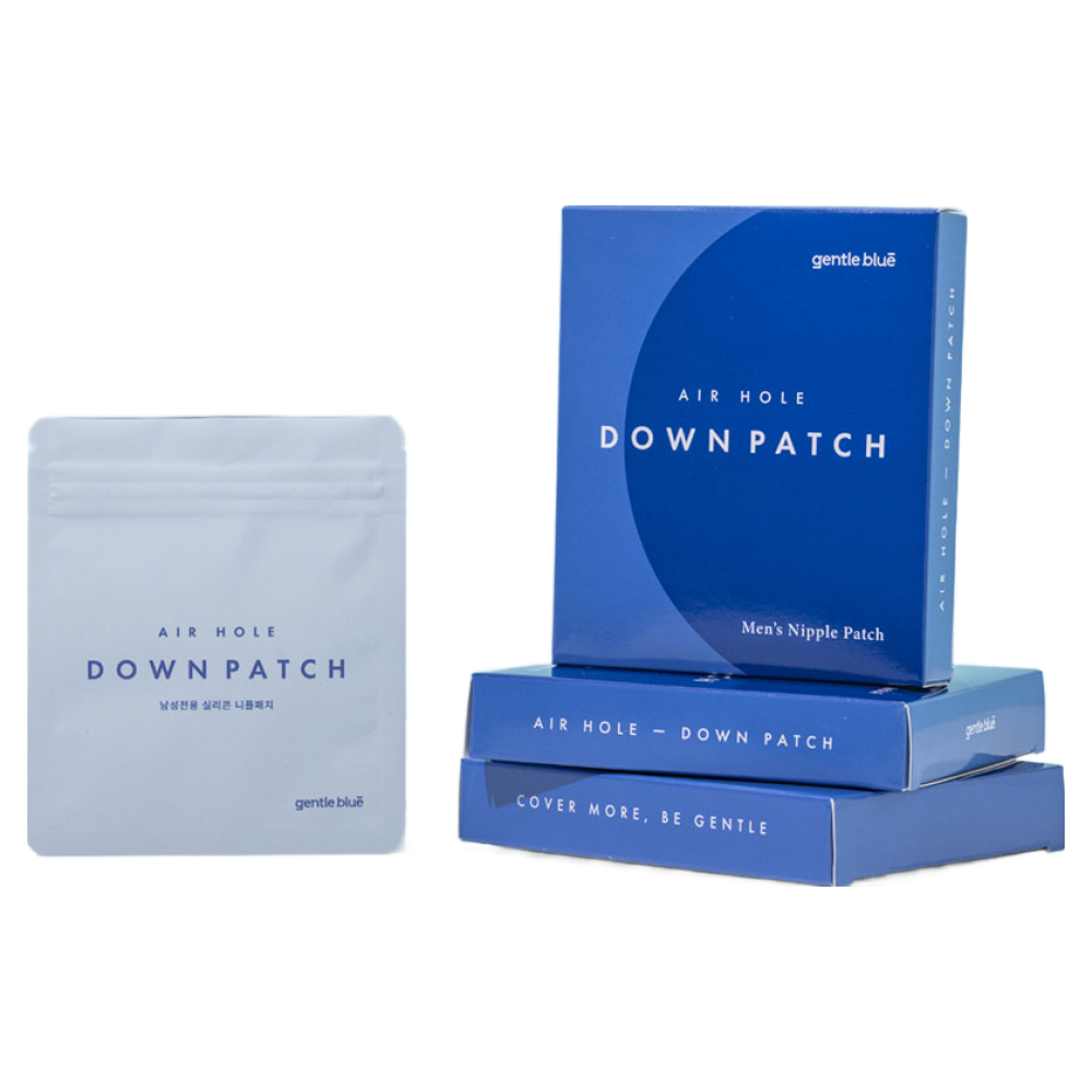 [젠틀블루다운패치]남자 에어홀 실리콘 니플패치 니플 밴드 가슴 패드 유두 스티커, 3개 39,200원