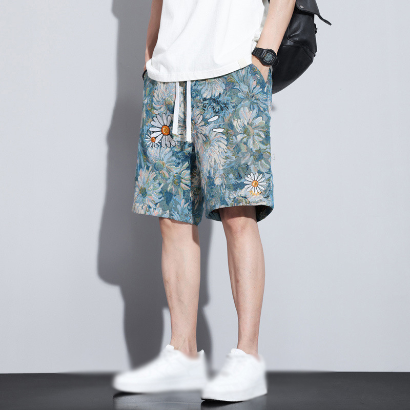 AOKADA 남성 여름 하와이안 5부 반바지 바강스 휴가 여행 비치 18,270원