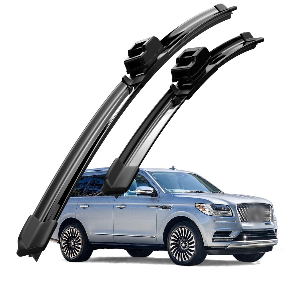 호환 링컨 내비게이터(U554) 2018-2025 와이퍼 초발수 저소음 자국 없음 전면 와이퍼 블레이드 2종 세트, 내비게이터 2018-2025 28,600원