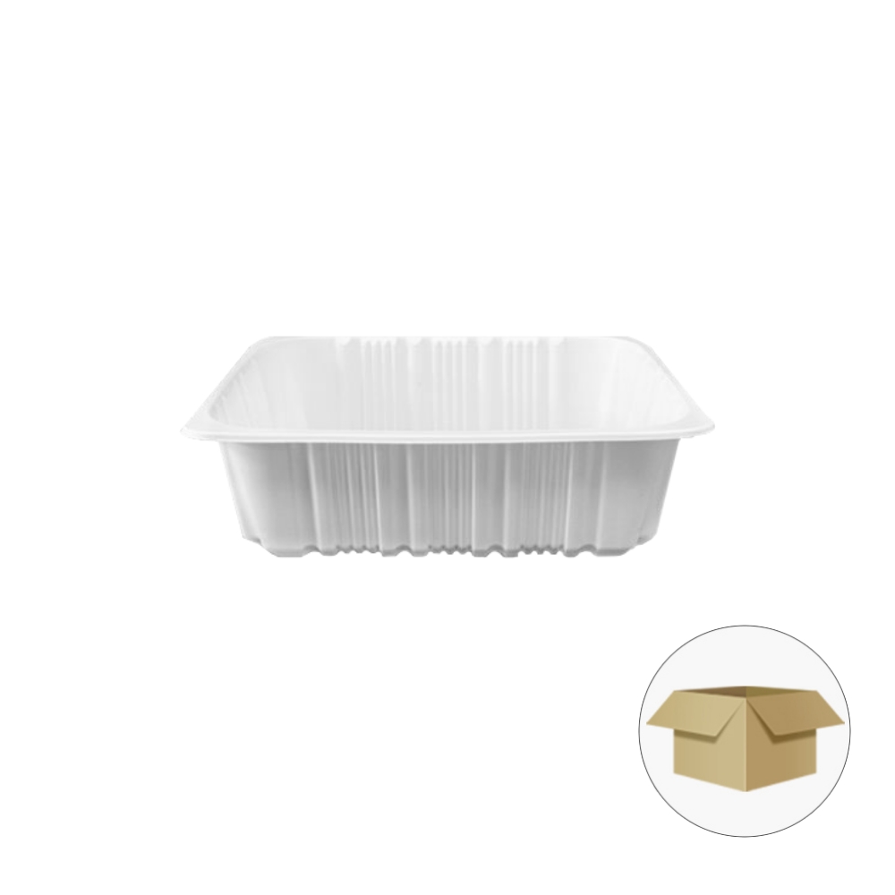 실링용기 2319/70 흰색 1박스 600개 230*190*70 일회용 실링 포장 용기 도시락 플라스틱, 1개 109,000원