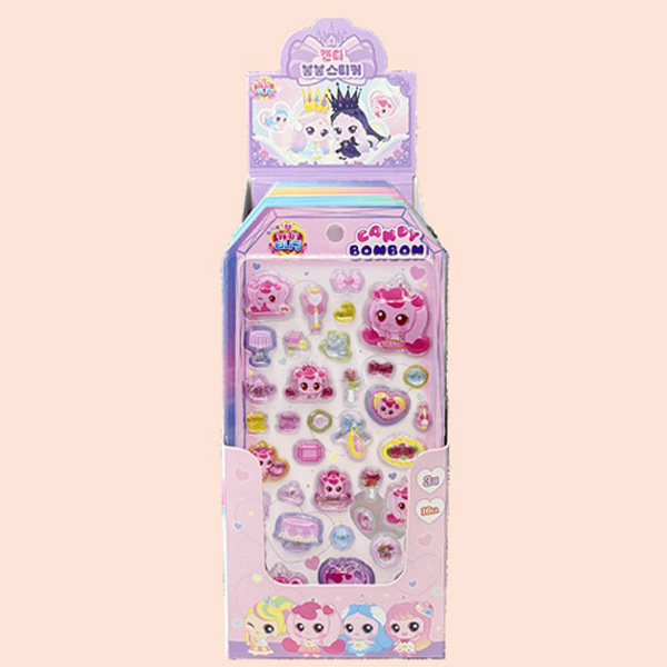 캐치티니핑 입체 봉봉스티커/뽀니핑 레전드핑 사뿐핑 하츄핑 80,000원