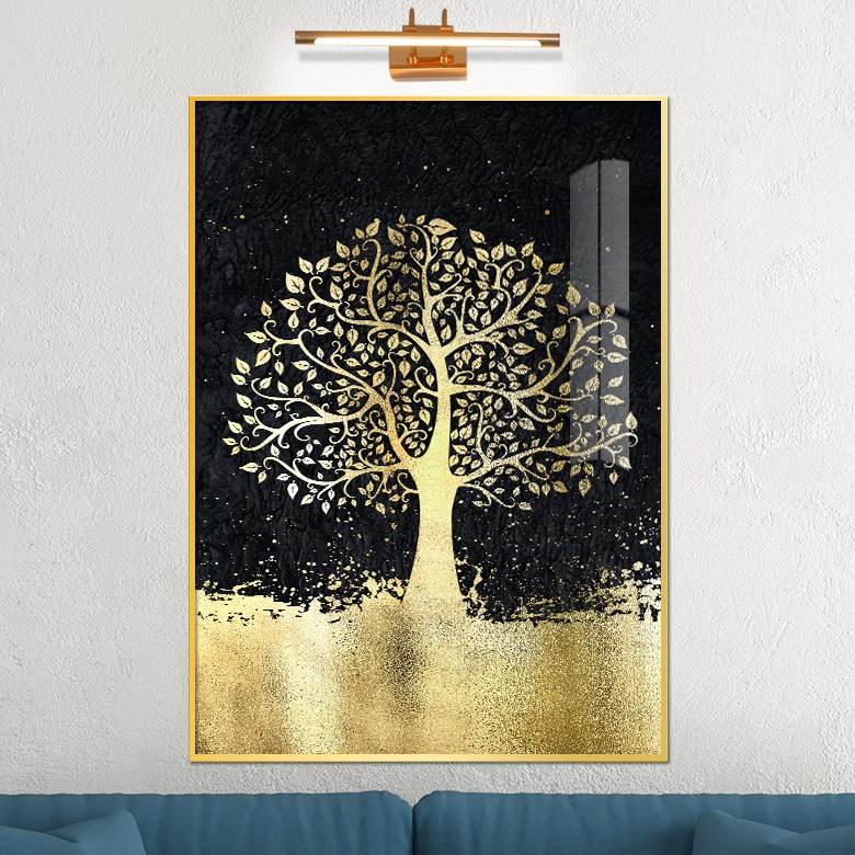 보고아트 돈 들어오는 황금 나무와 새 현관 거실 액자 그림 67,900원