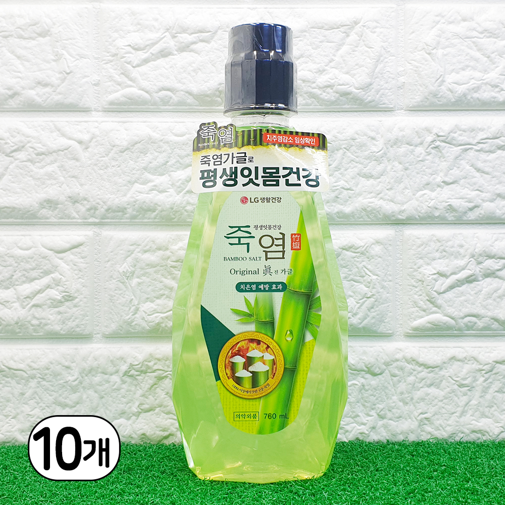 LG생활건강 죽염 가글 오리지널 진 750ml 55,900원