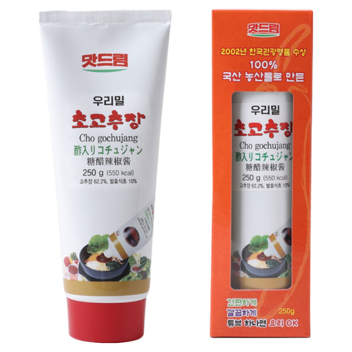 튜브형 우리밀 초고추장 32,000원