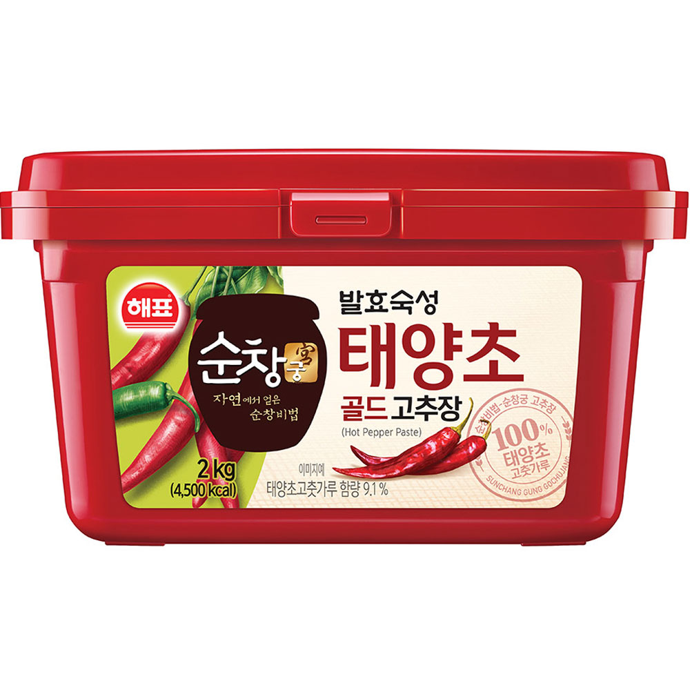 해표 순창궁 태양초 골드 고추장, 2kg, 1개 15,700원