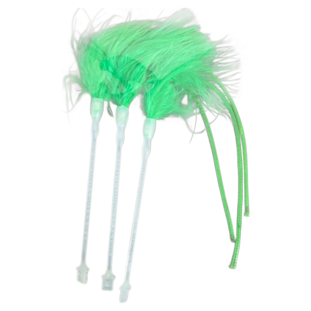 MAAH 고양이 혼자노는 꼬리잡기 자동 장난감 깃털 리필 SCB-14, 3개, 혼합색상 7,600원