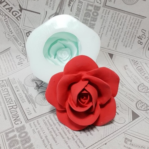 수제몰드 M) 뉴 장미(1구) #로즈몰드#장미몰드 12,000원