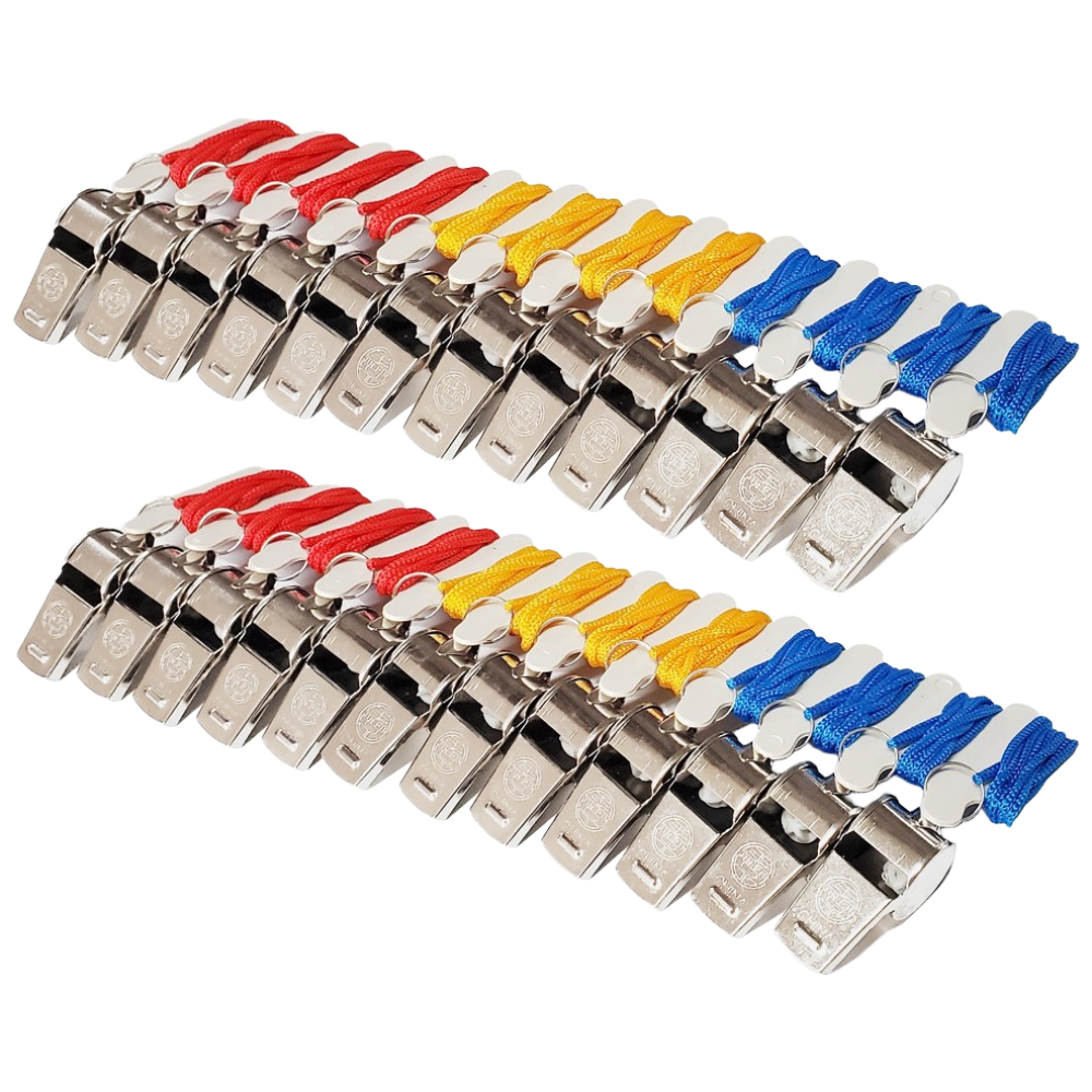 호루라기 안심귀가 호신용 호각 휘슬 메탈 라인 WH2900S 세트 12개입 1세트 24P 8,900원