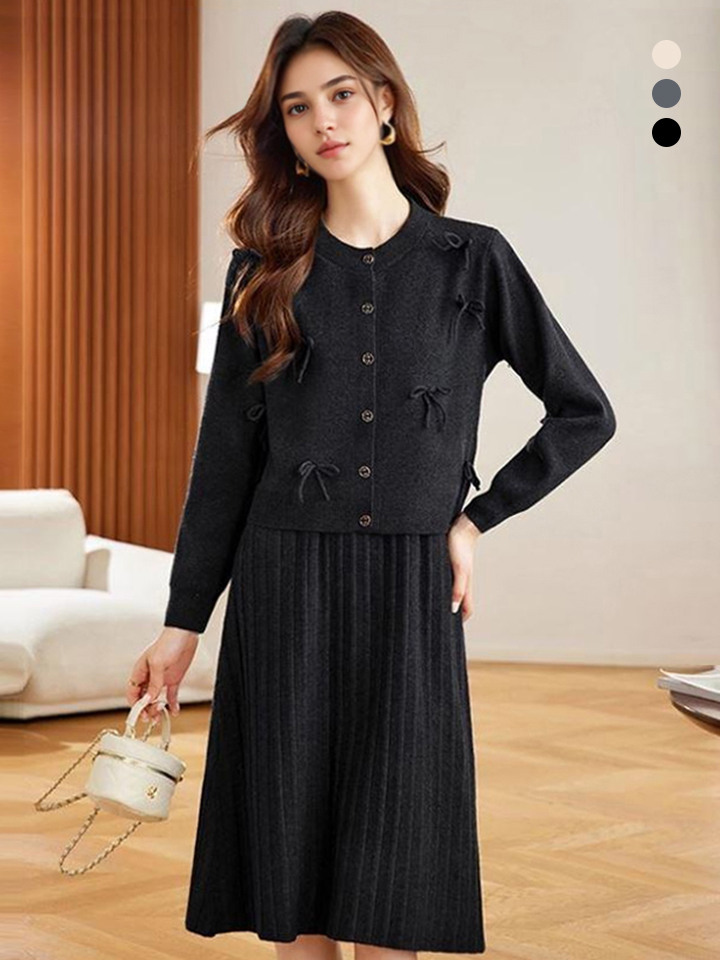 비바로그 비바로그  피레어 가디건 투피스 원피스 세트 34,260원