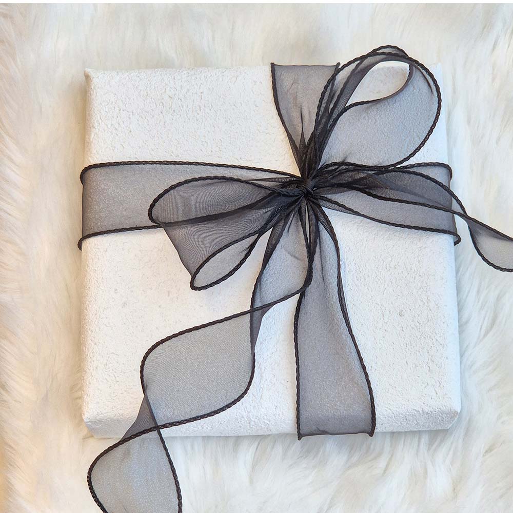 이플린 오간디 웨이브 쉬폰 선물 포장 꽃다발 장식 리본끈 6,000원