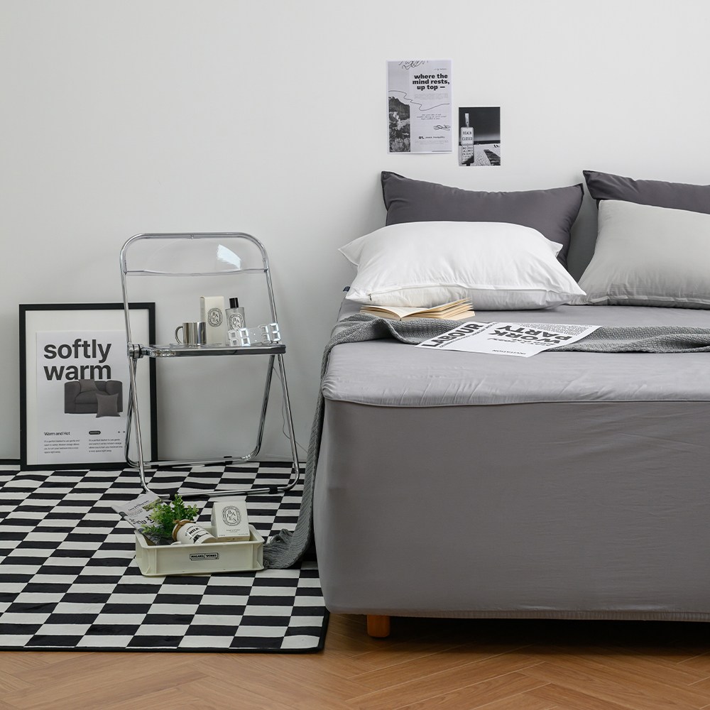 꾸미크 부드러운 순면 매트리스커버 5 color 51,500원