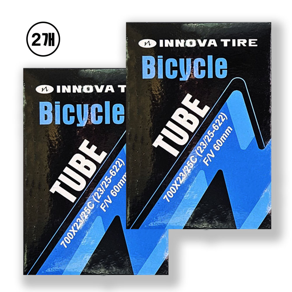 이노바 경량 라이트 사이클,픽시,로드 튜브 700X23/25C 프레스타 벨브 60mm, 2개 14,080원