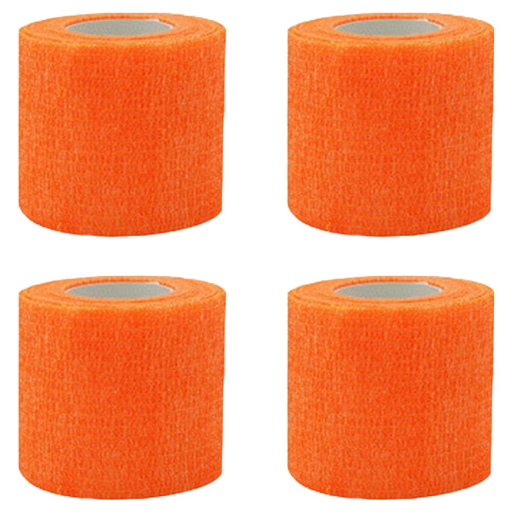 ELVEO 라텍스프리 저자극 볼링 리프팅 테이프, 오렌지, 4개 22,400원