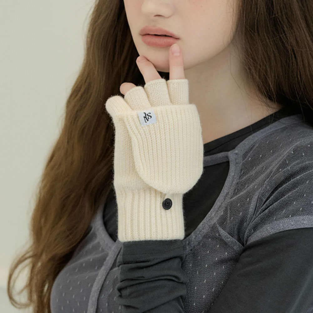 세인트새틴 포미 니트 핑거리스 손모아 반장갑 14,900원