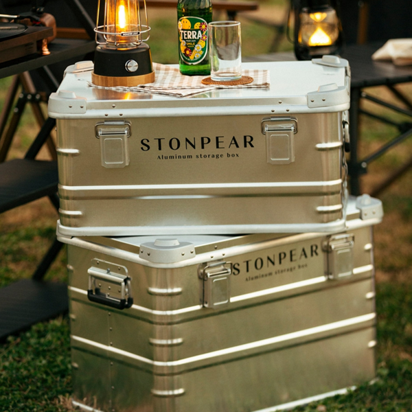 캠핑용 수납함 아웃도어 감성 테이블 알루미늄 박스 정리함 상자 리빙박스 차량용 다용도 휴대용 튼튼한 244,000원