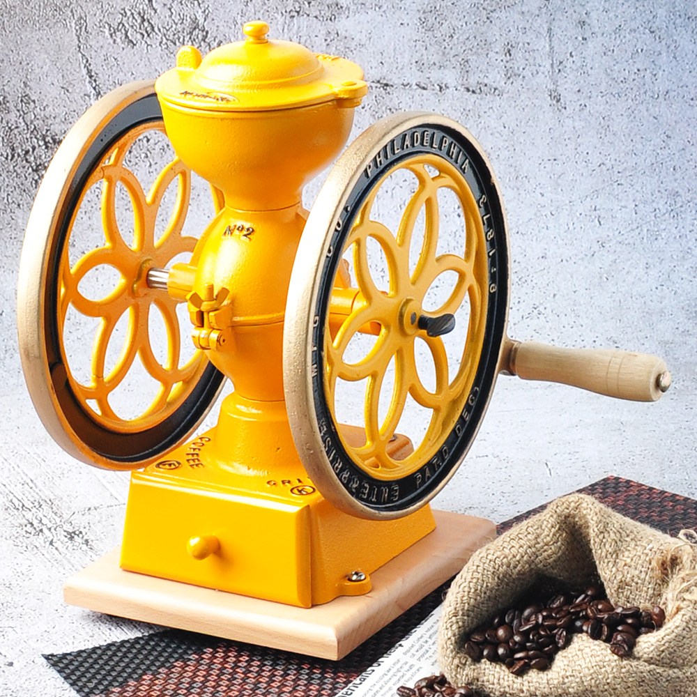 엔틱 주물 대형 커피그라인더 핸드밀 원두분쇄기 Y 수동 카페 인테리어 소품 180,000원