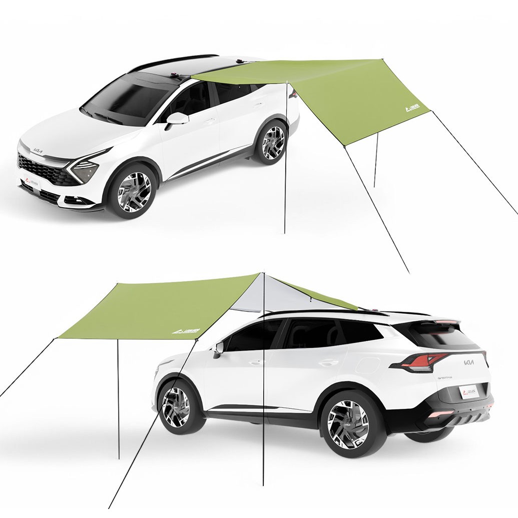 차량용어닝 승용차 SUV 흡착판 어닝 타프 사이드어닝 차박 캠핑 자동차 그늘막 35,800원