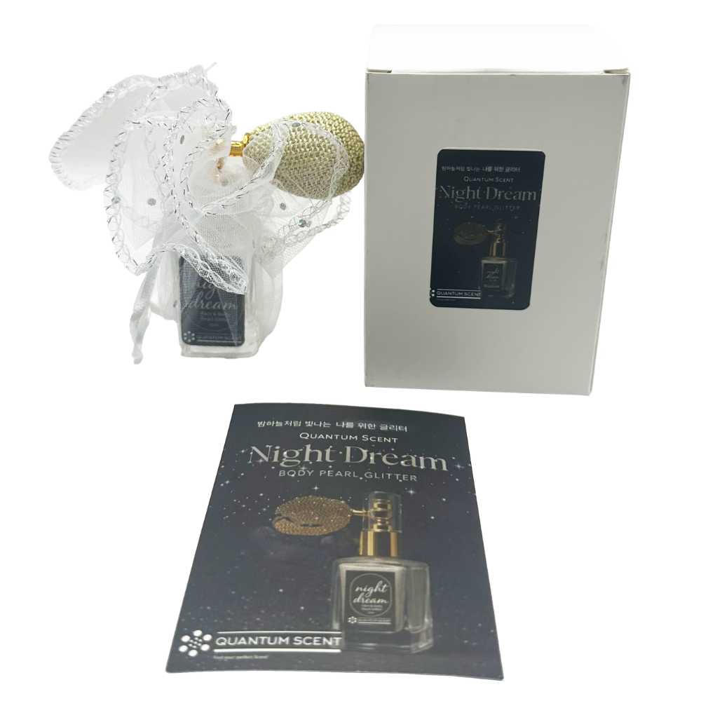 퀀텀센트 드림나이트 바디&펄 글리터 15ml, 1개, 은색펄 32,100원