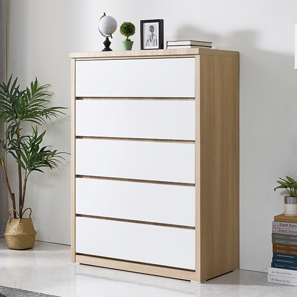 [보루네오] 엘리브 뉴빅2 1000 5단 빅 서랍장 hw031-1, 오크화이트, 5개 209,000원