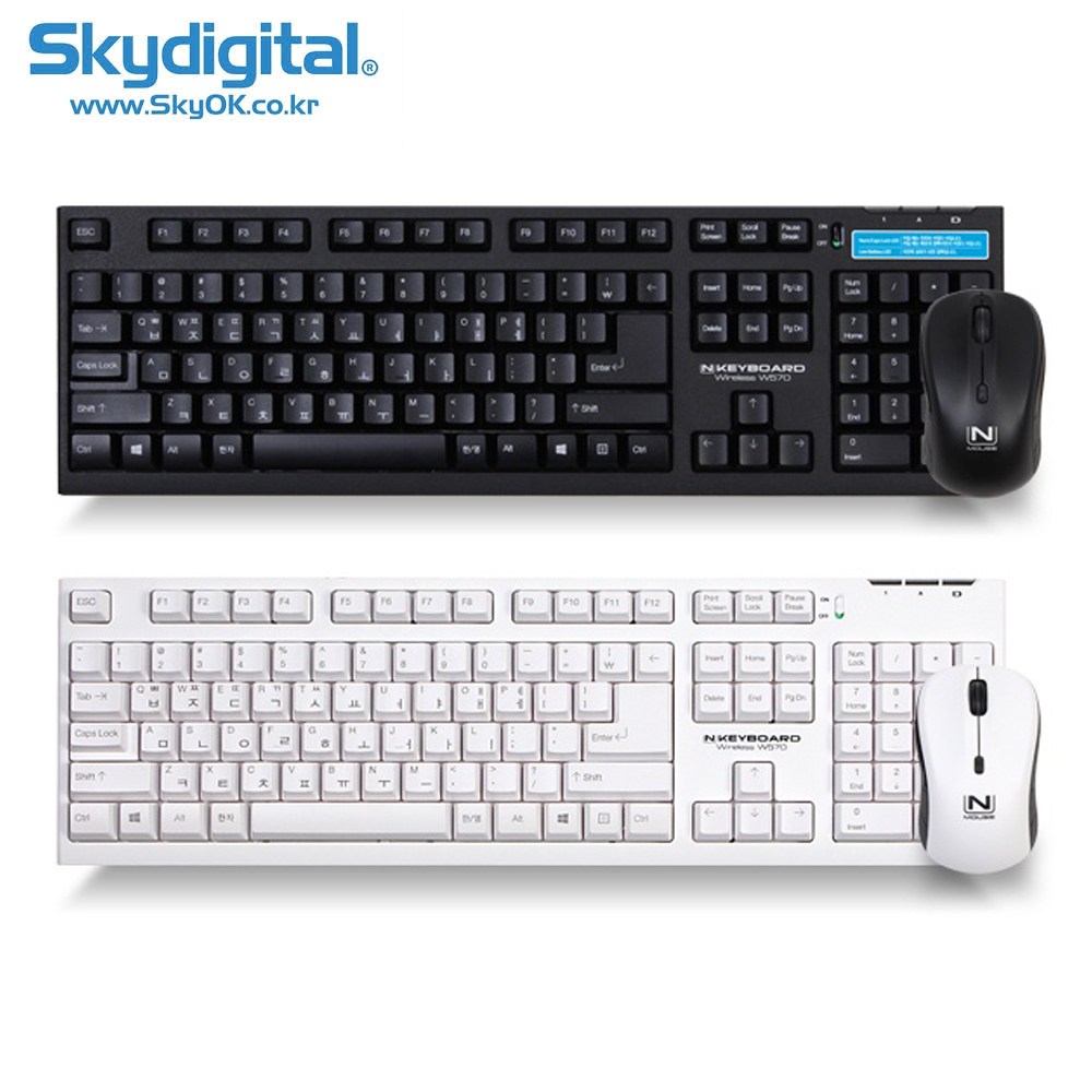 W570 노트북무선마우스 최고의키감 무선 키보드 56,930원