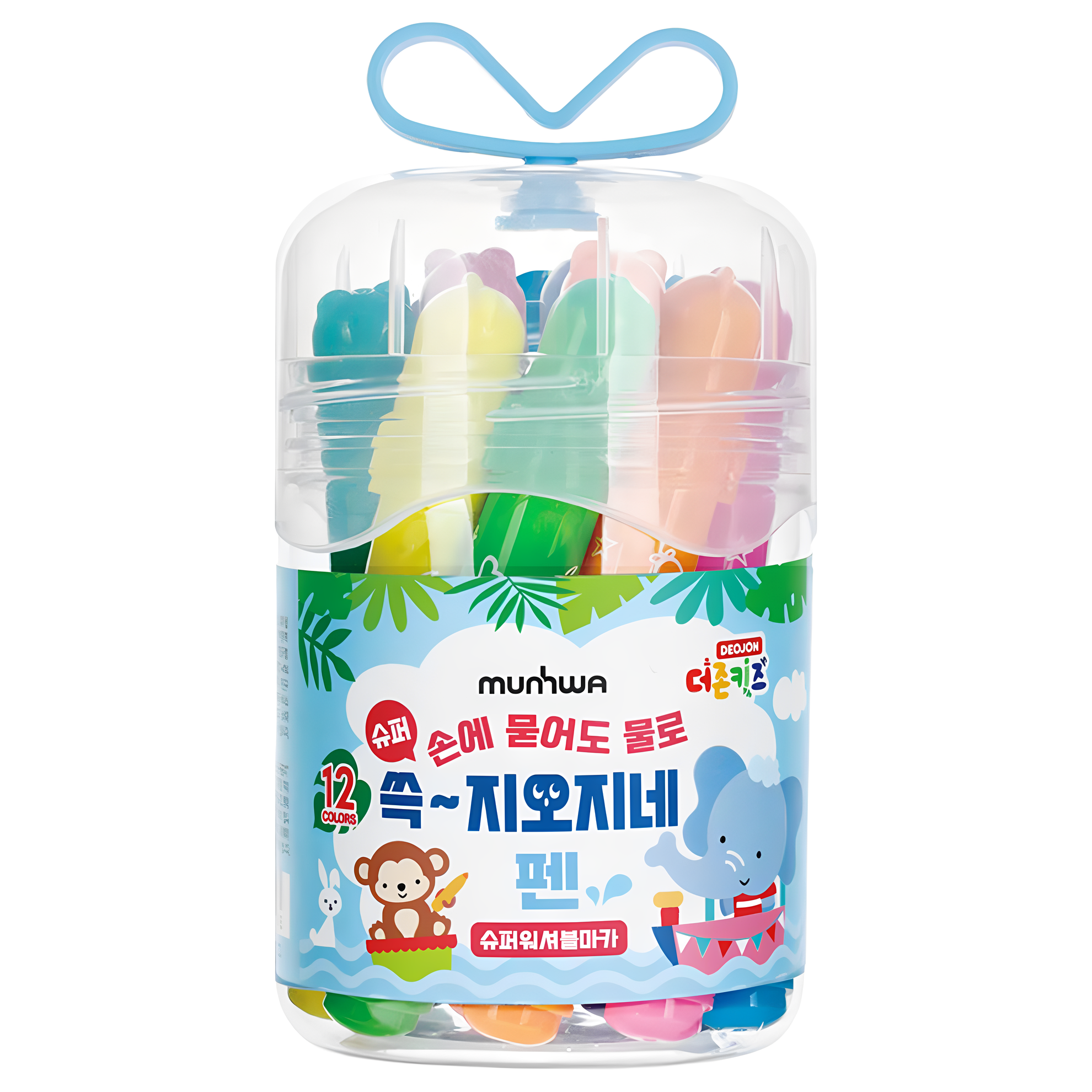 문화연필 더존키즈 쓱 지오지네 슈퍼워셔블 마카 3,700원