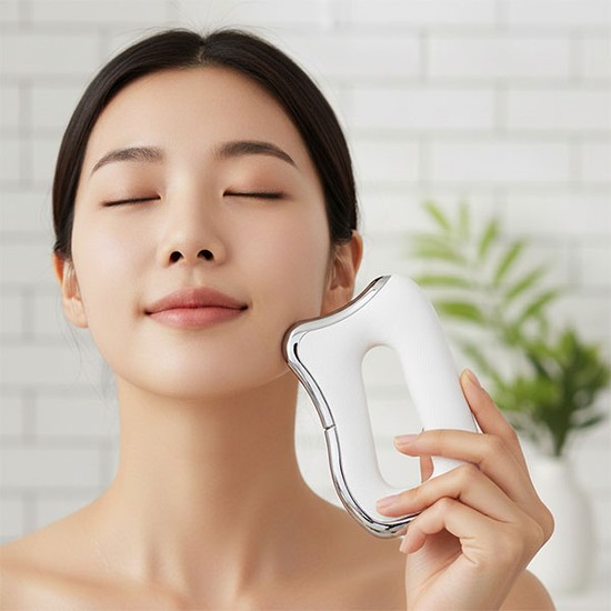 뷰리온 EMS 괄사 얼굴 바디 목 두피 경락 림프 순환 마사지기, 상세설명 참조, 없음 128,000원