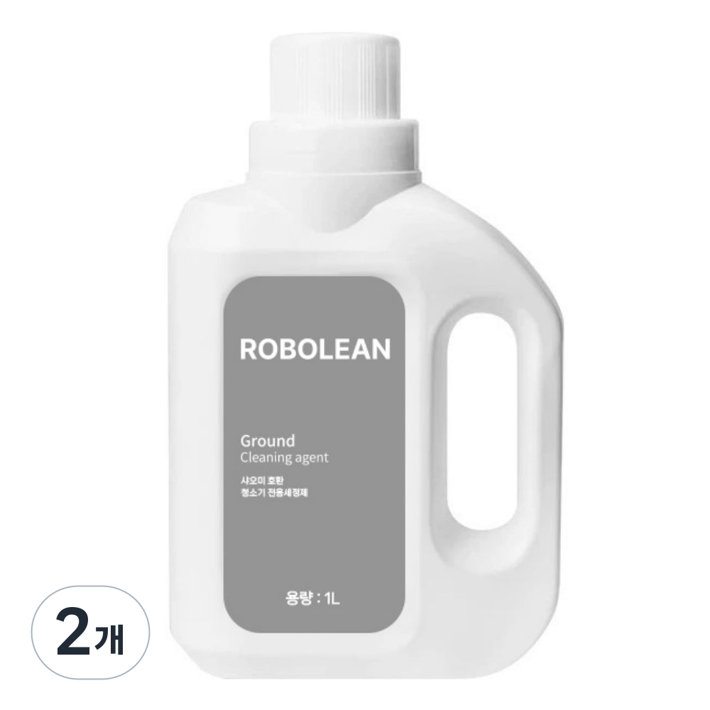로보린 샤오미 전용세제 호환 1L 로봇청소기 전용세정제 클리너, 2개, 로보린 20,070원