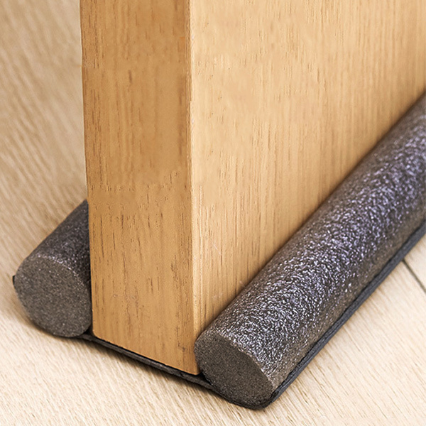 초간단 방문 틈새 막이 방문틈 문하단 밀폐 방음 외풍 빛 차단 발끼임방지 문풍지,블랙 3,900원