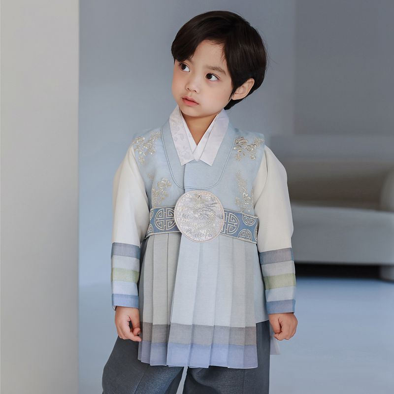 하랑한복 천왕랑 어린이 돌복 유아 아동 남아 한복 세트 92,150원